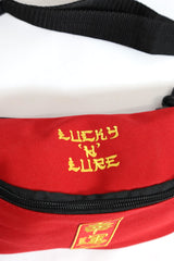 Lucky 'n' Lure / 幸運 Belt Bag - RED