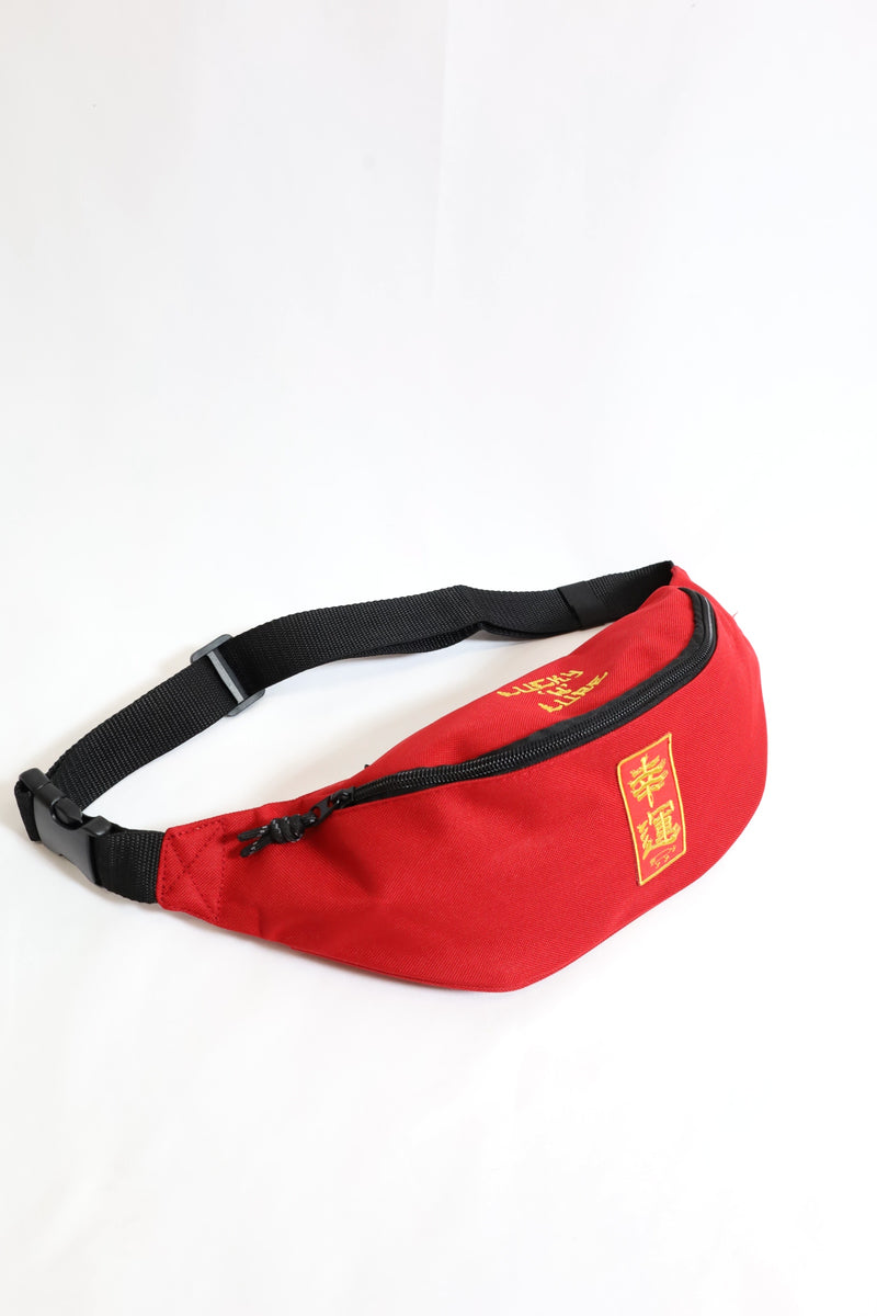 Lucky 'n' Lure / 幸運 Belt Bag - RED