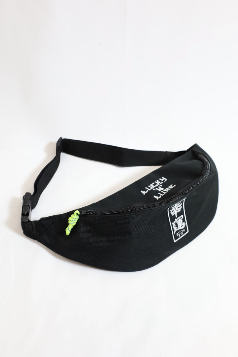 Lucky 'n' Lure / 幸運 Belt Bag - BLK