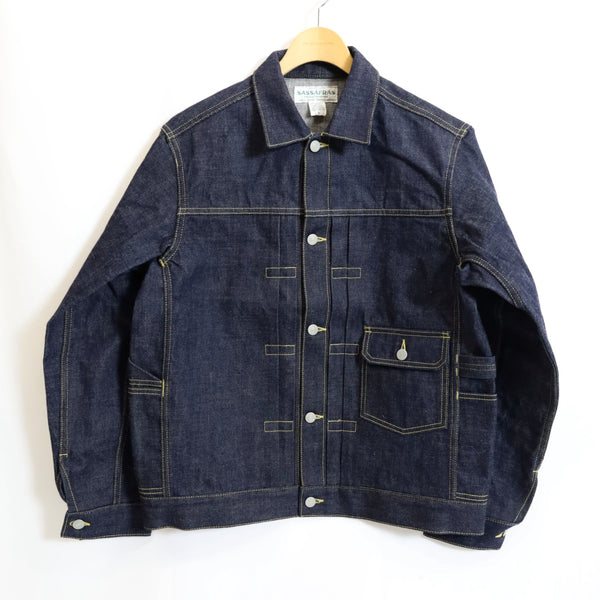 【美品】SASSAFRAS ササフラス ハーフコート SASSAFRAS(ササフラス)/OVERGROWN COAT : WEATHER オーバー
