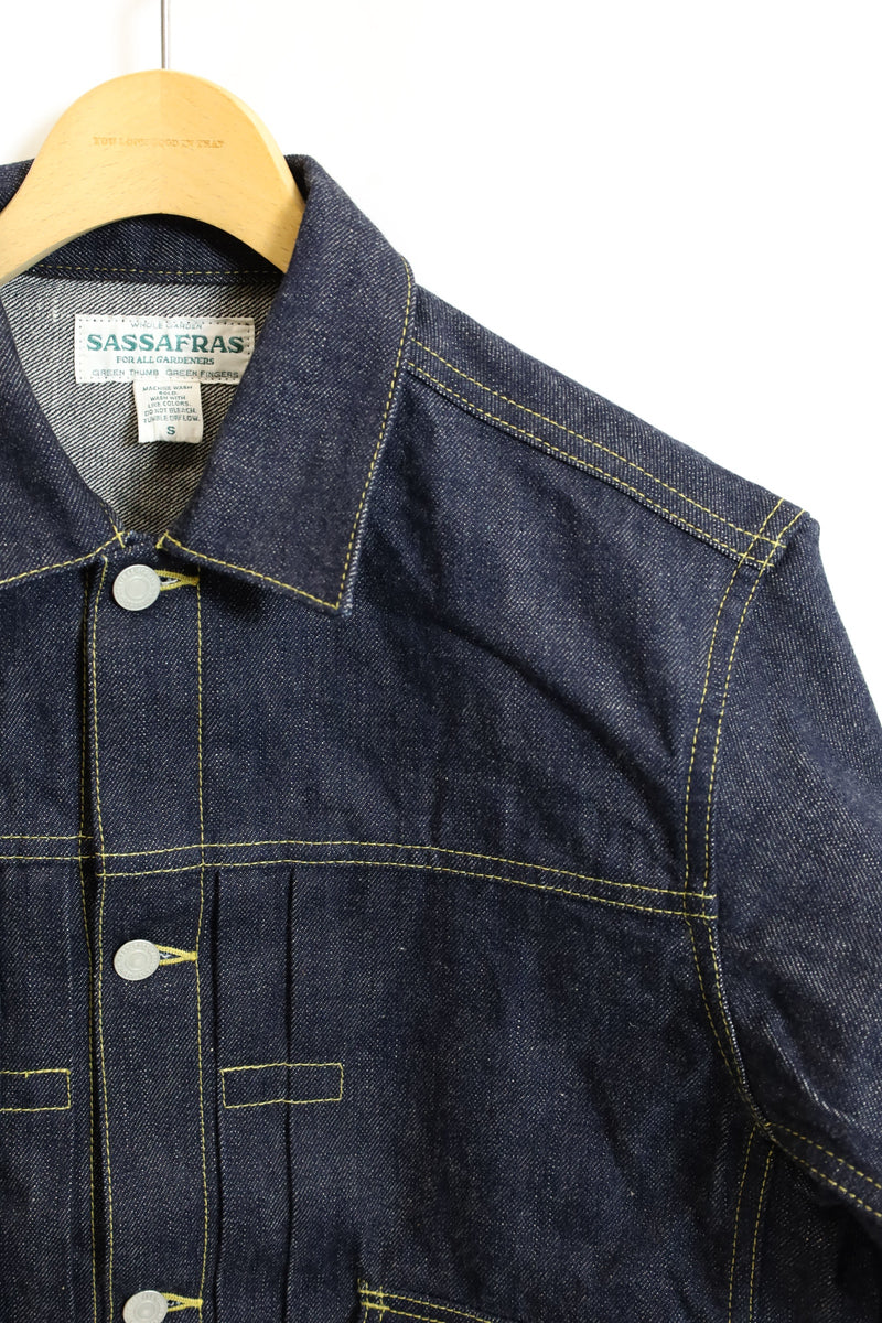 SASSAFRAS/Gardener  Jacket(14oz Denim)