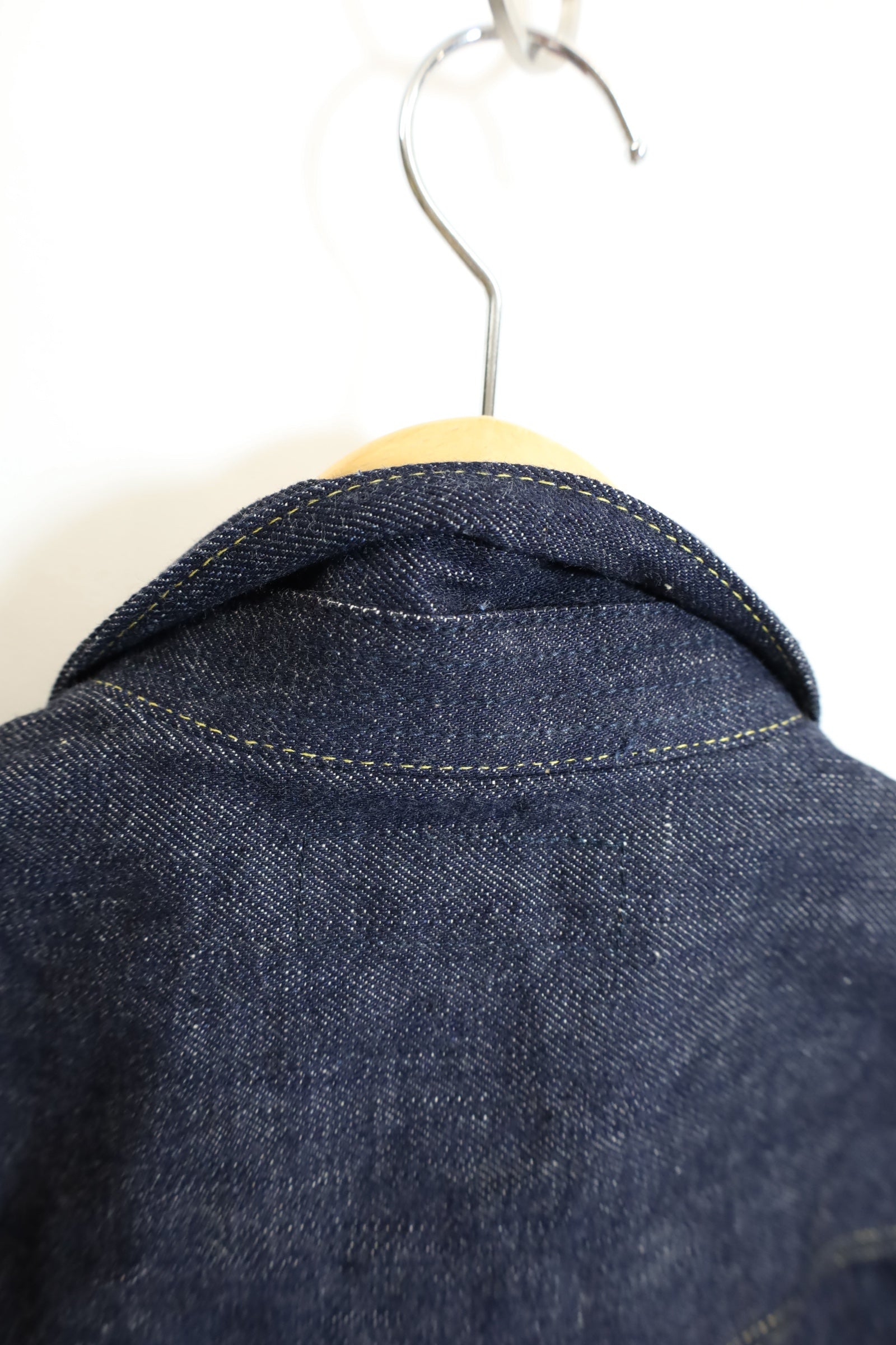 SASSAFRAS GジャンGardner Jacket 14oz Denim SASSAFRAS / GARDENER JACKET (14oz DENIM) | weaver