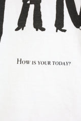 TODAY edition /"GIVE PEACE A CHANCE" SS Tee - White