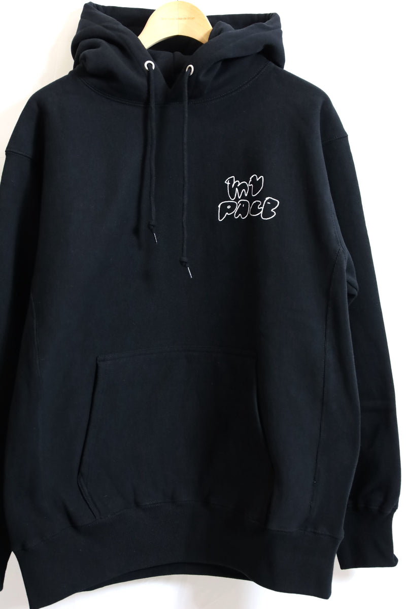 TODAY edition / MY PACE #01 HOODED SWEAT - Black