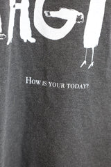 TODAY edition / "IMAGINE" SS Tee - Charcoal