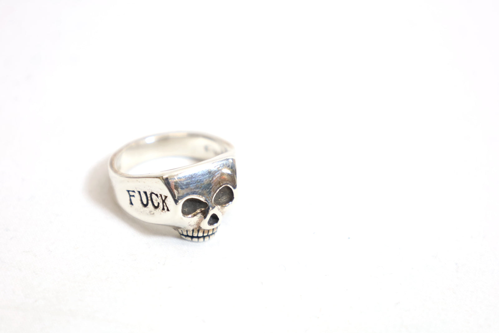 Flash Point/JIM SKULL RING (FUCK YOU) – redtriangle