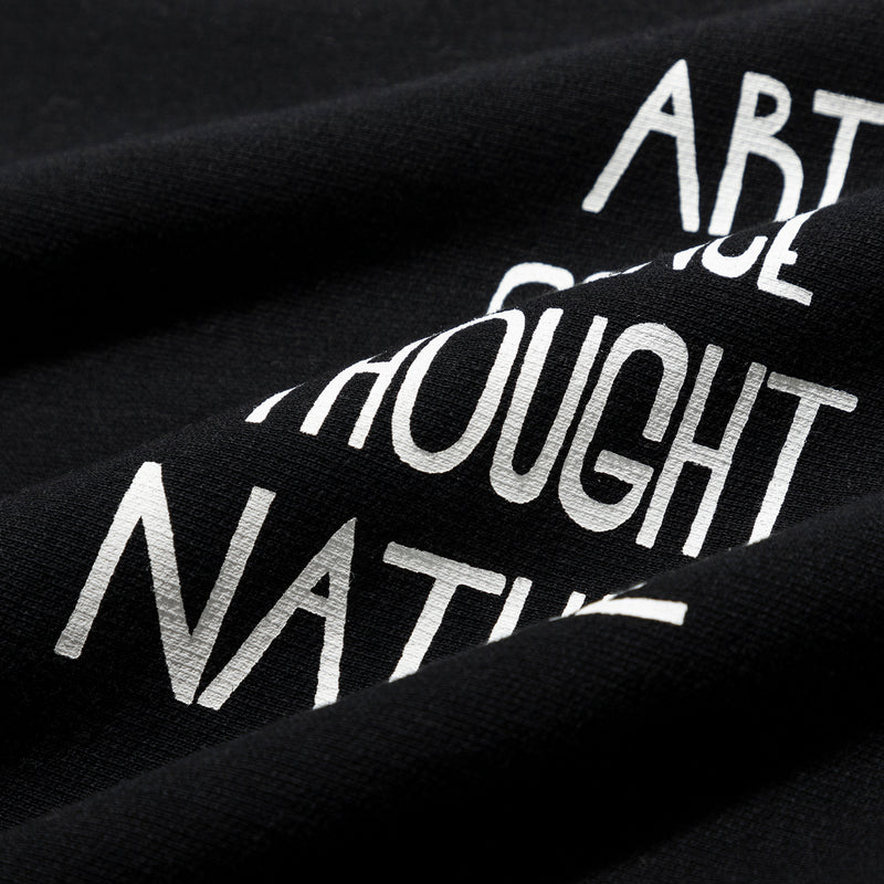 TACOMA FUJI RECORDS / Art Science Thoughts Nature SWEATSHIRT designed by Yachiyo Katsuyama - Black