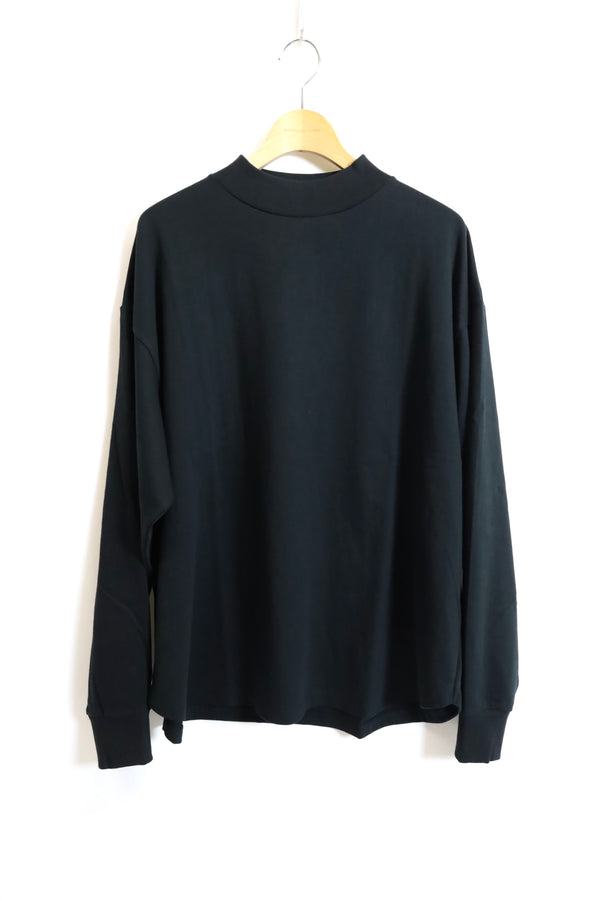 alvana / 空紡 Middleneck Round L/S Tee Shirts