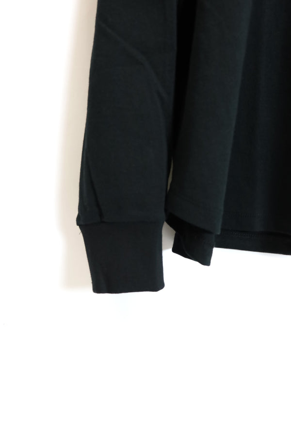 alvana / 空紡 Middleneck Round L/S Tee Shirts