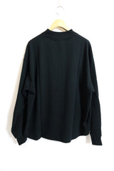 alvana / 空紡 Middleneck Round L/S Tee Shirts