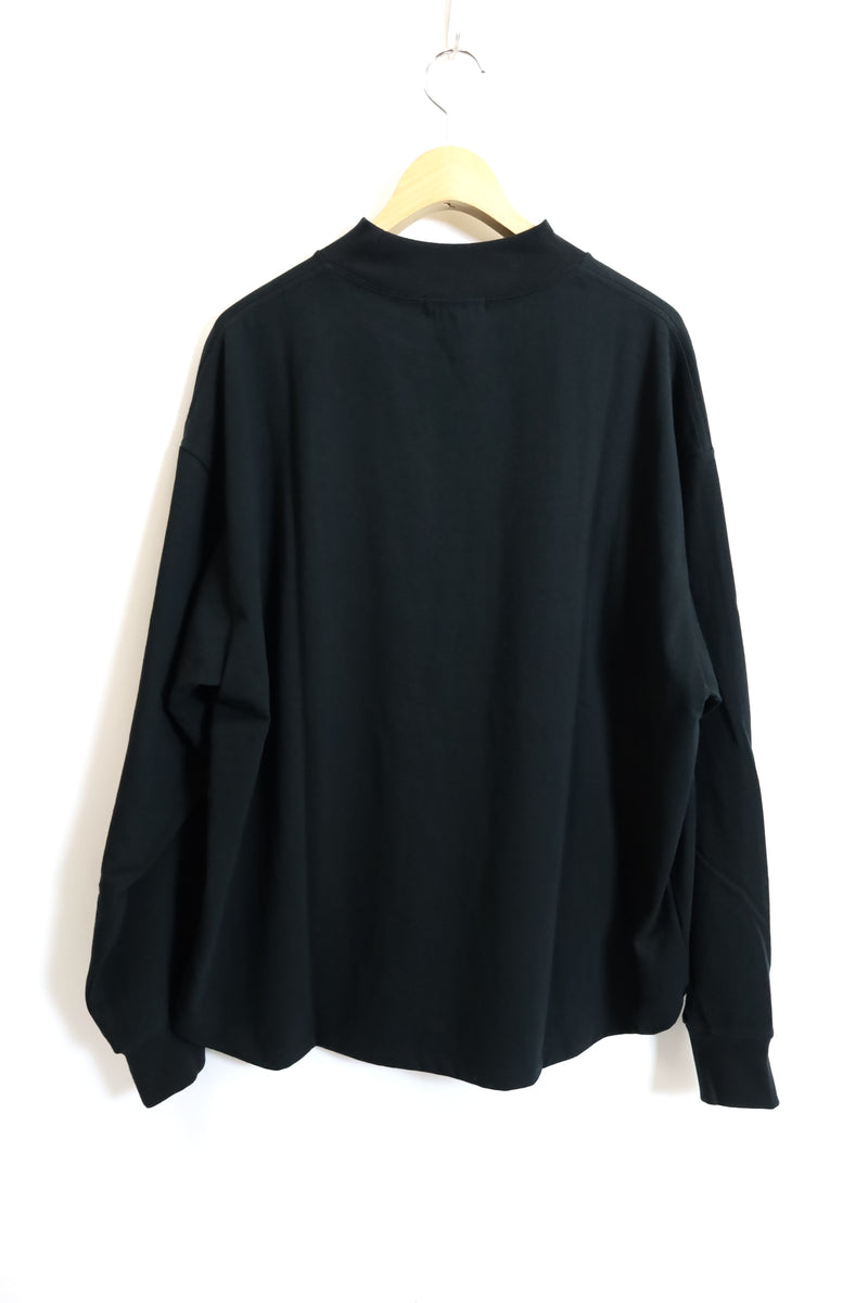 alvana / 空紡 Middleneck Round L/S Tee Shirts