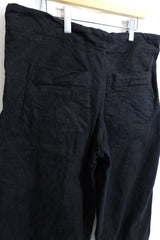 jujudhau / DOUGI PANTS - Black Denim