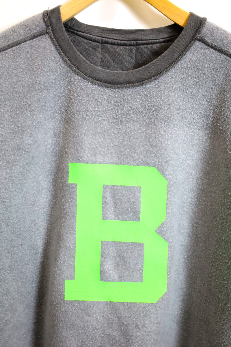 TODAY edition / A,B Reversible Sweat - Black