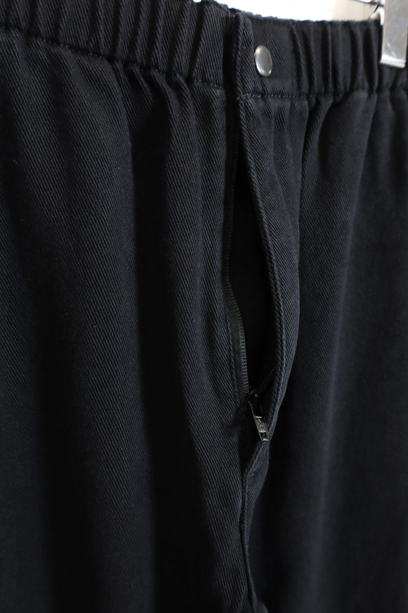 Hombre Nino / Twill Easy Pants - Black