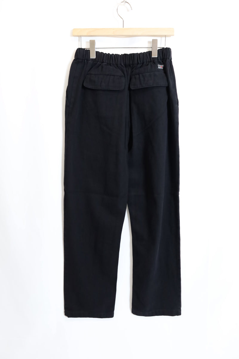 Hombre Nino / Twill Easy Pants - Black