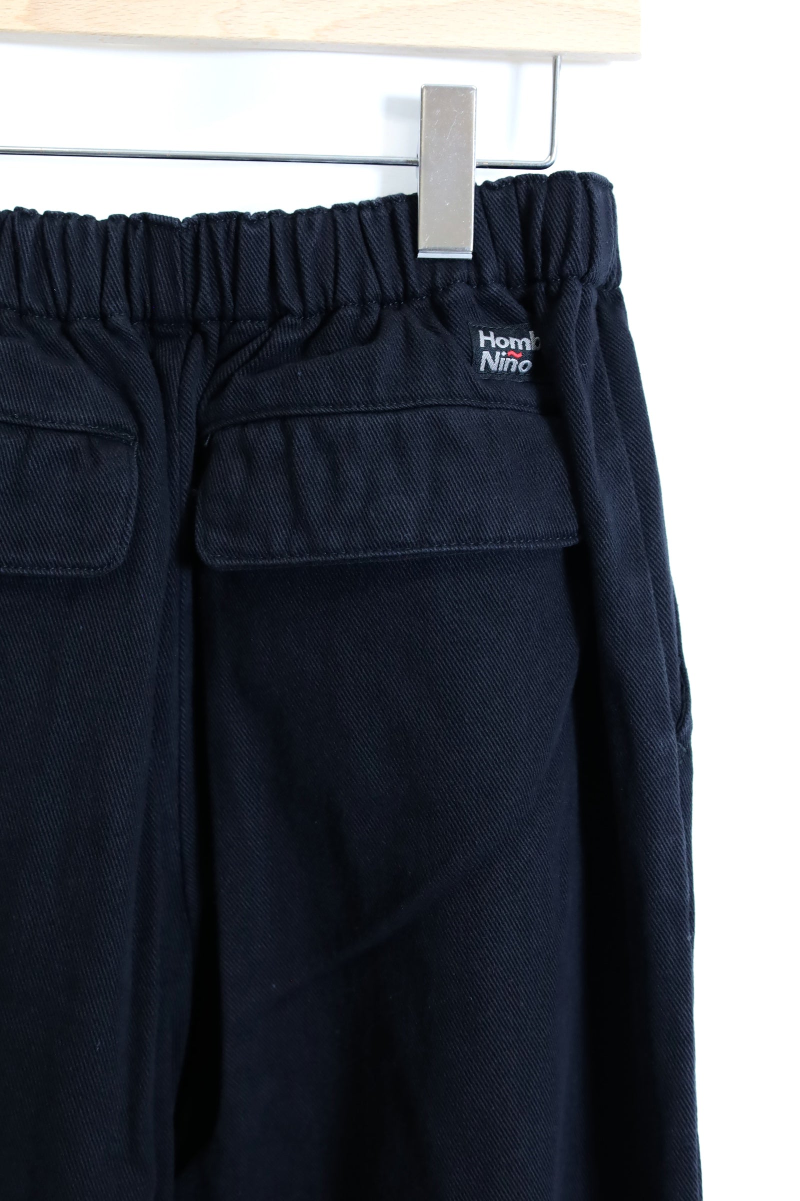 Hombre Nino / Twill Easy Pants - Black – redtriangle