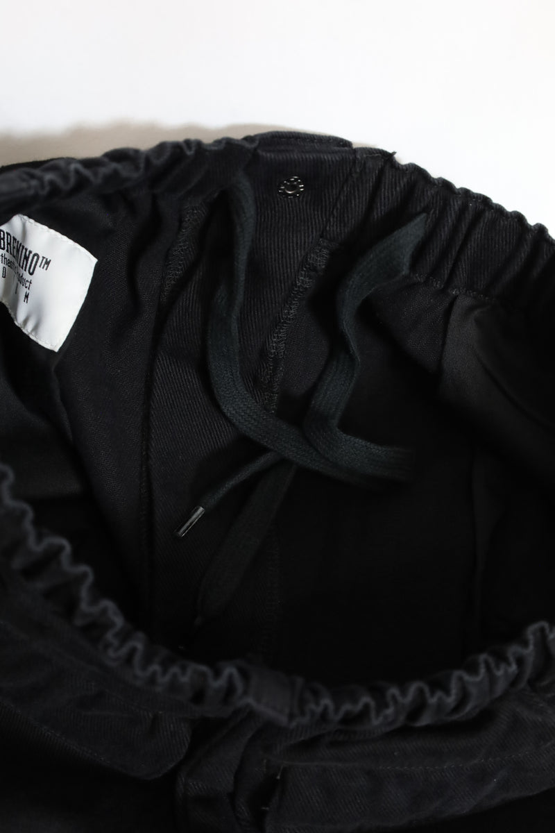 Hombre Nino / Twill Easy Pants - Black