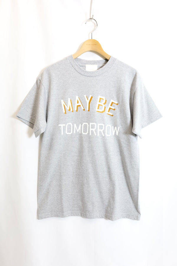 TODAY edition / "TOMORROW" SS Tee