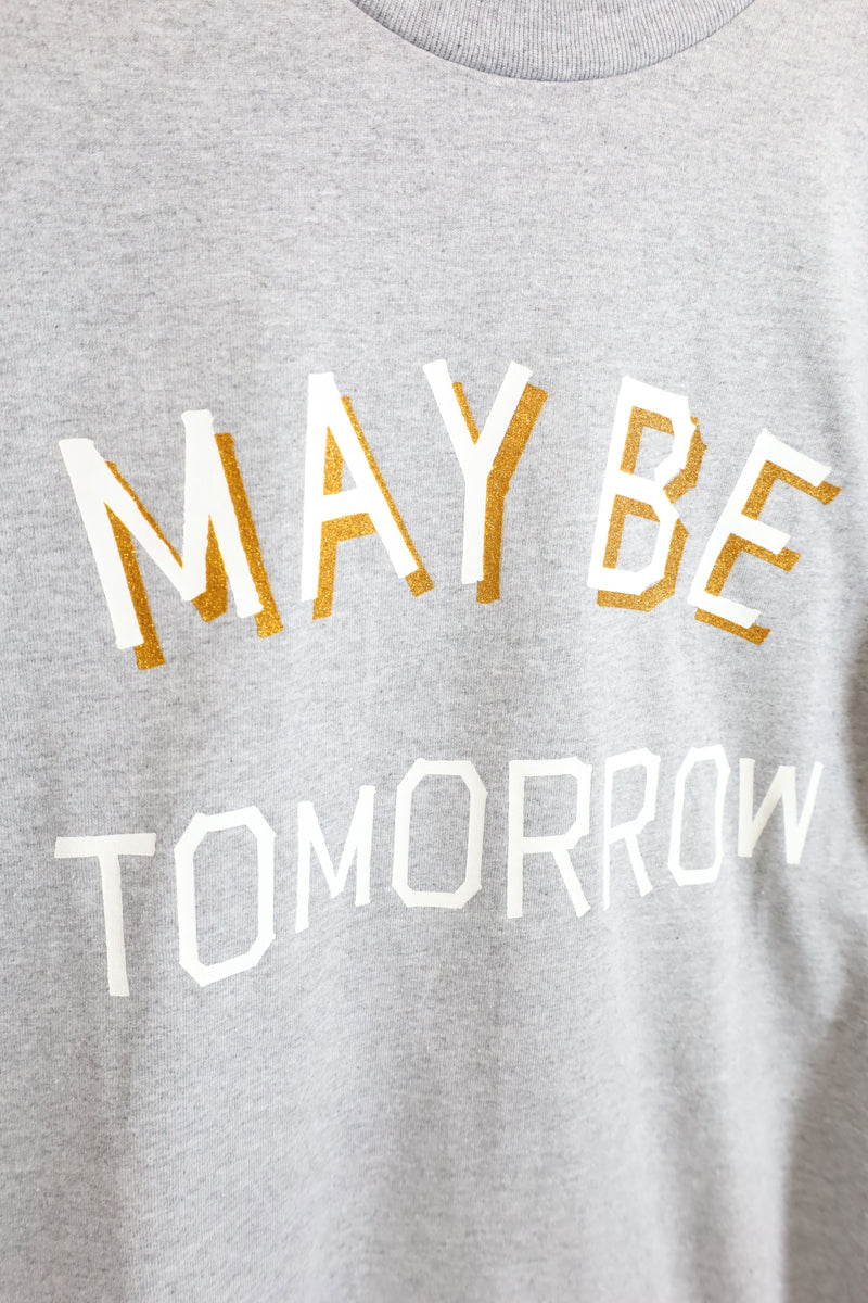 TODAY edition / "TOMORROW" SS Tee