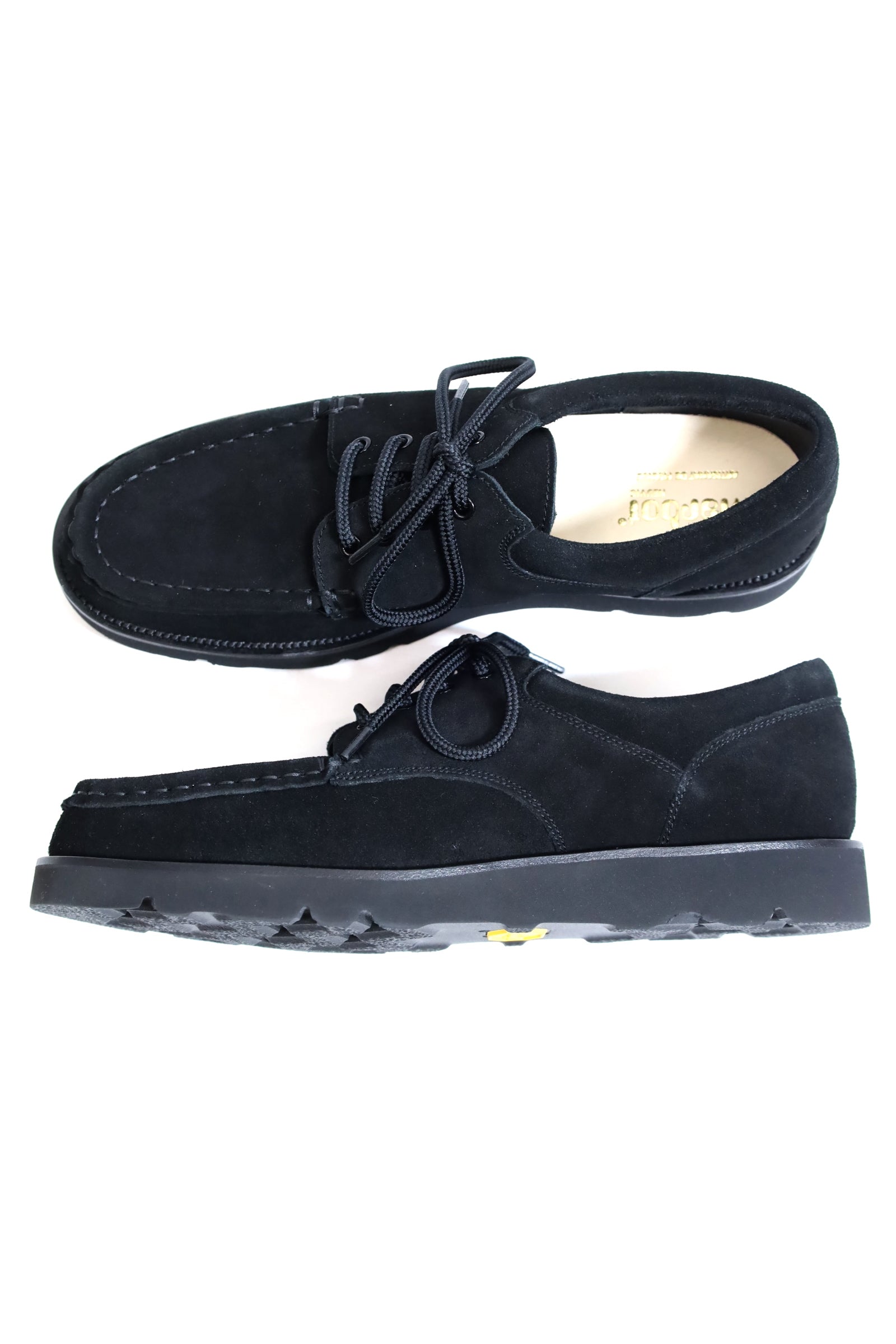 Marbot / MOCCASIN SHOES - BK SUEDE – redtriangle
