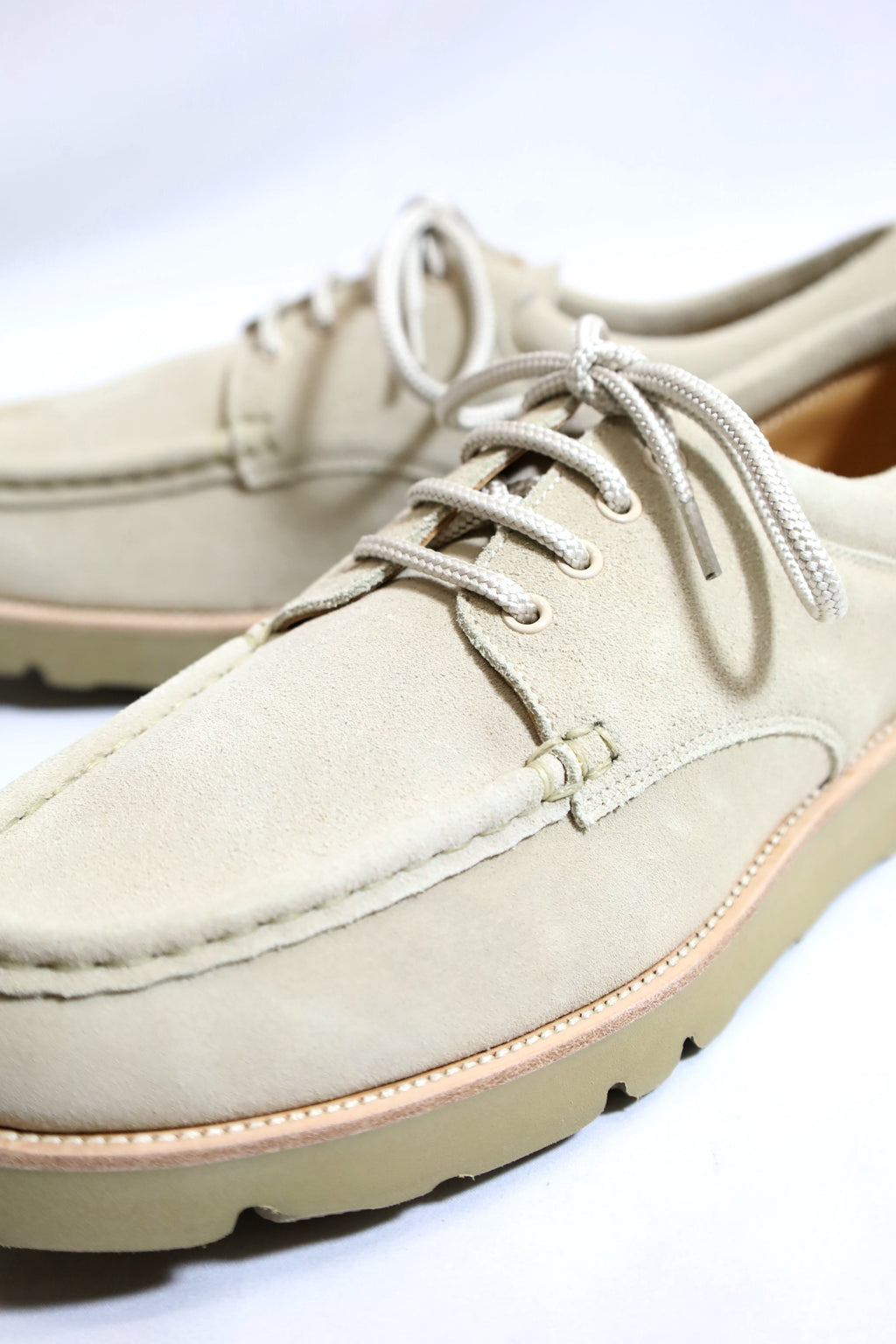 Marbot Color Marbot / MOCCASIN SHOES - BEIGE SUEDE – redtriangle