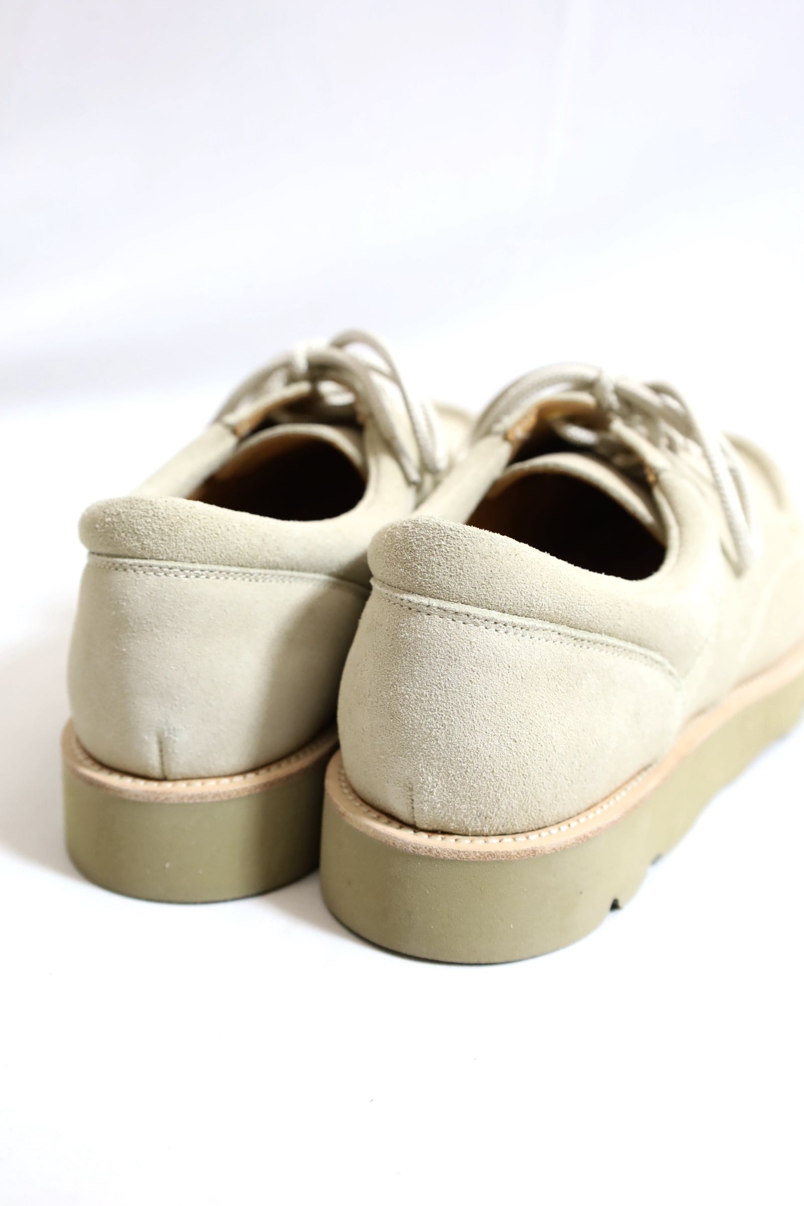 Marbot / MOCCASIN SHOES - BEIGE SUEDE – redtriangle Marbot / MOCCASIN SHOES - BEIGE SUEDE – redtriangle