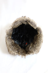 NANGA/AURORA TEX FUR FLIGHT CAP - BLACK