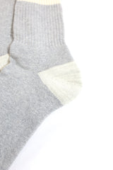 NANGA/COLOR LINE RIB 7DAYS SOCKS  - GREEN
