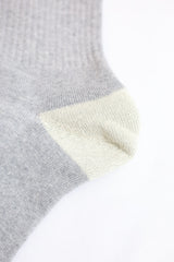 NANGA/COLOR LINE RIB 7DAYS SOCKS  - RED