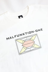 MALFUNCTION / ONE Tee - White