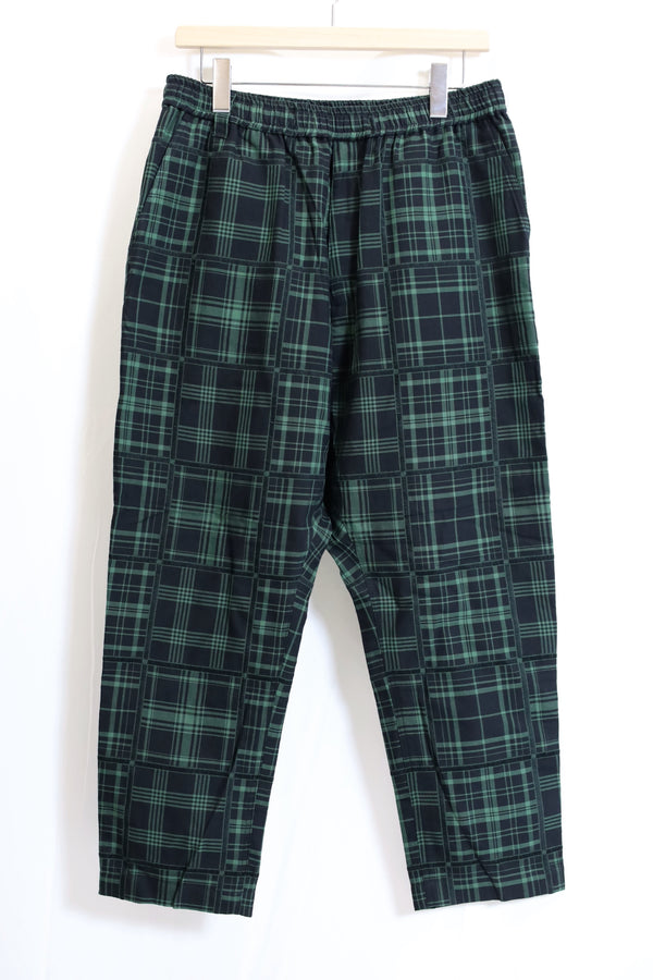 White Mountaineering / CHECK JACQUARD TAPERED EASY PANTS - WM2471415