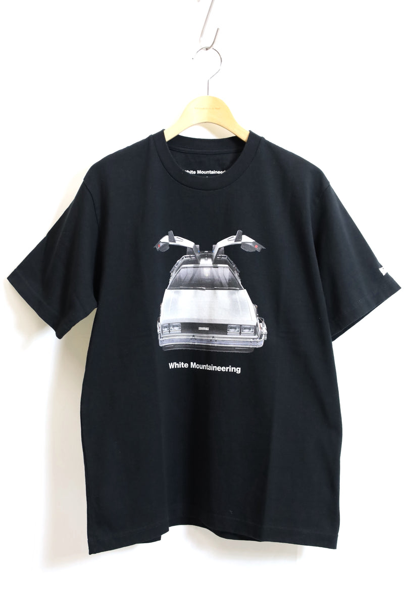 White Mountaineering / DELOREAN T-SHIRT - WM2471523/BLACK 