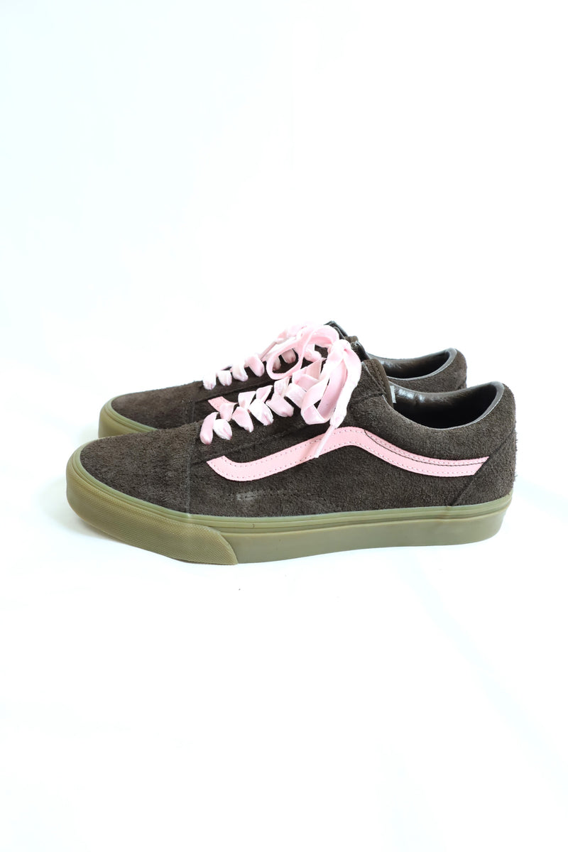 VANS / OLD SKOOL -BROWN/PINK