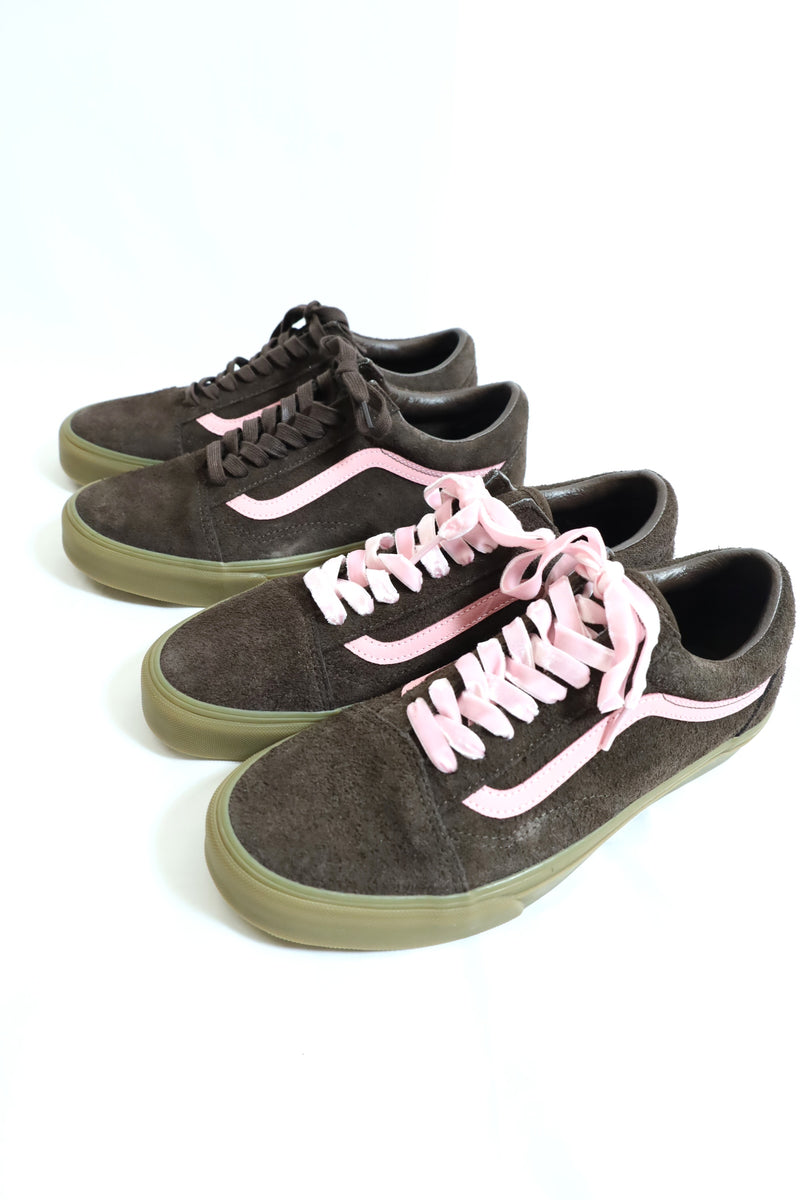 VANS / OLD SKOOL -BROWN/PINK