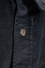 alvana / Corduroy Leather Patch Shirt Jacket