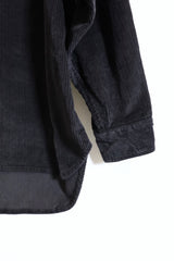 alvana / Corduroy Leather Patch Shirt Jacket