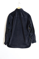 alvana / Corduroy Leather Patch Shirt Jacket