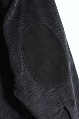 alvana / Corduroy Leather Patch Shirt Jacket
