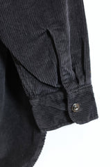 alvana / Corduroy Leather Patch Shirt Jacket