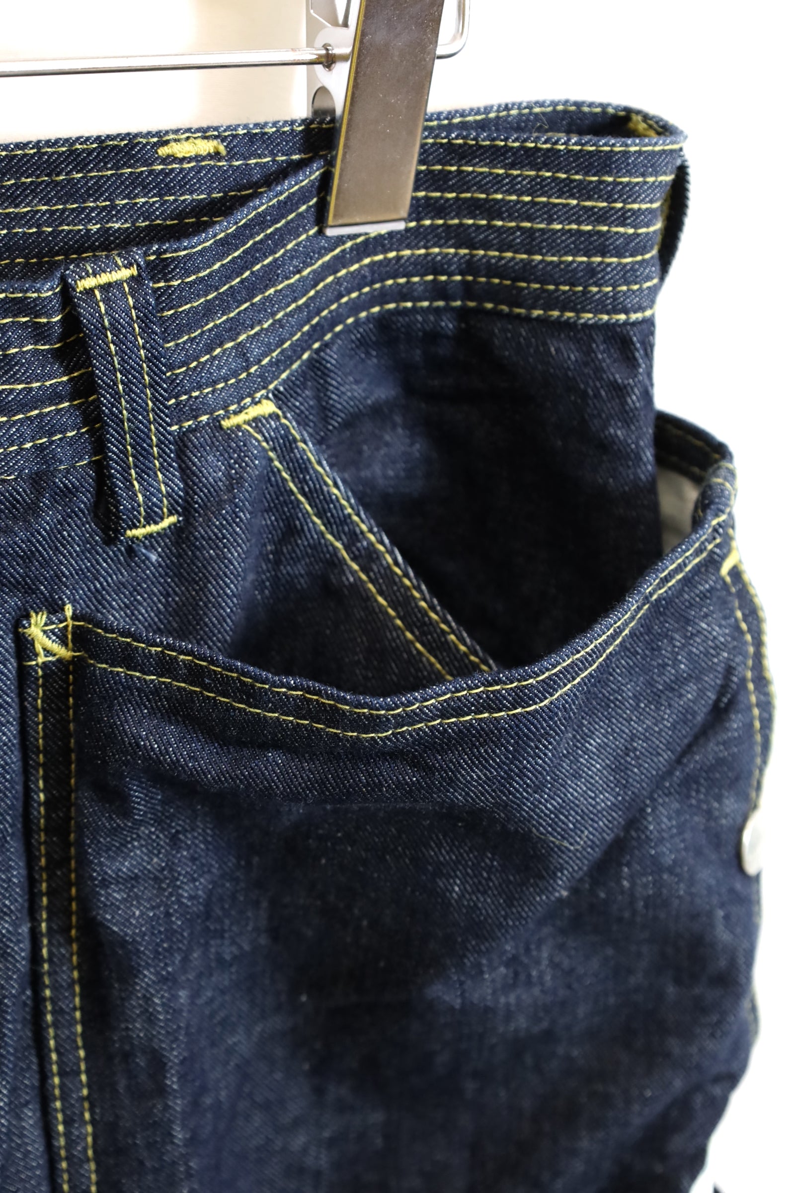 SASSAFRAS / Fall Leaf Tough Pants (13.5oz Denim) - SF-242116