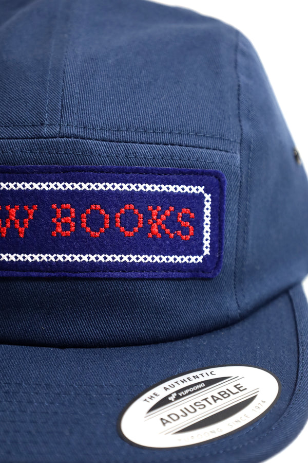 COW BOOKS / Jet Cap (Cross-stitch Logo Wappen)-Navy
