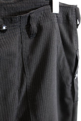 SASSAFRAS / Fs Cultivator Pants - SF-242125/Black Stripe