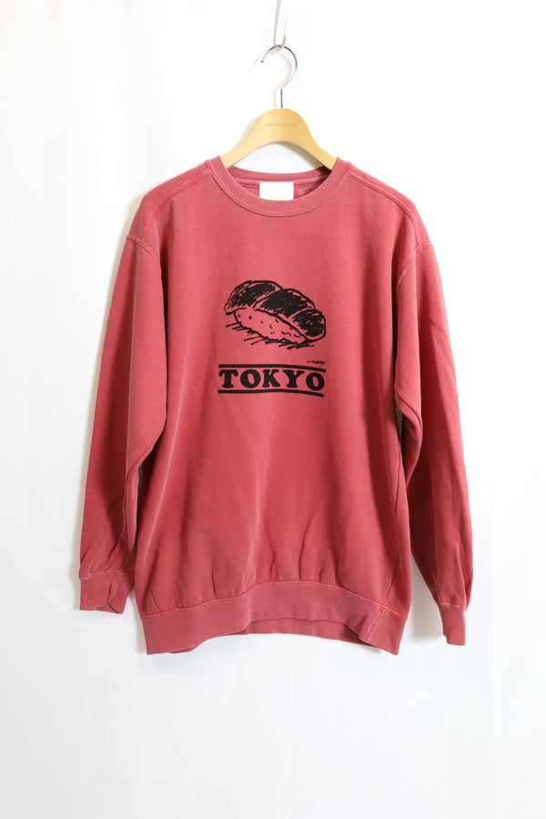 TODAY edition / Meal and City #02 CN Sweat - Red