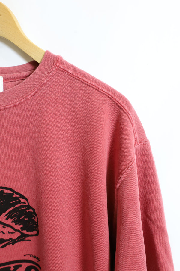 TODAY edition / Meal and City #02 CN Sweat - Red
