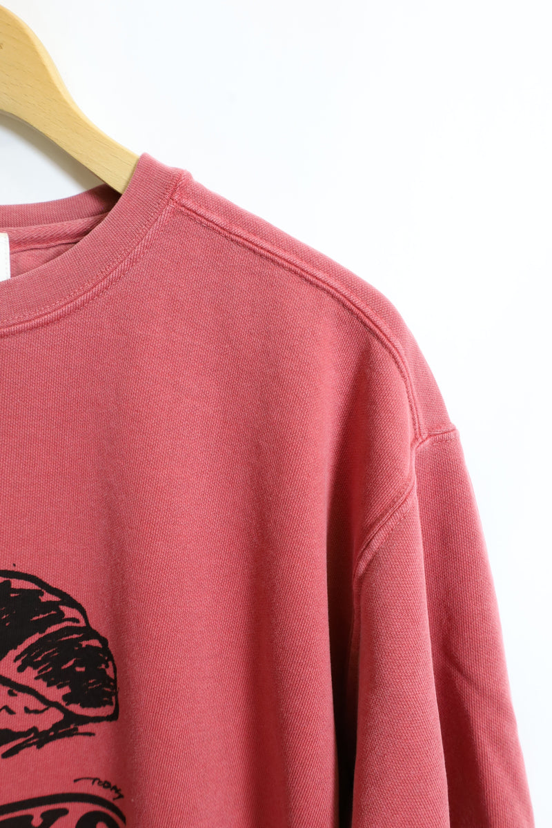 TODAY edition / Meal and City #02 CN Sweat - Red