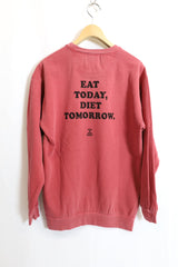 TODAY edition / Meal and City #02 CN Sweat - Red