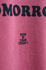 TODAY edition / Meal and City #02 CN Sweat - Red