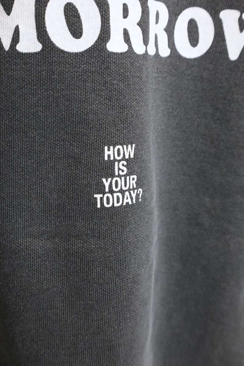 TODAY edition / Meal and City #02 CN Sweat - Charcoal