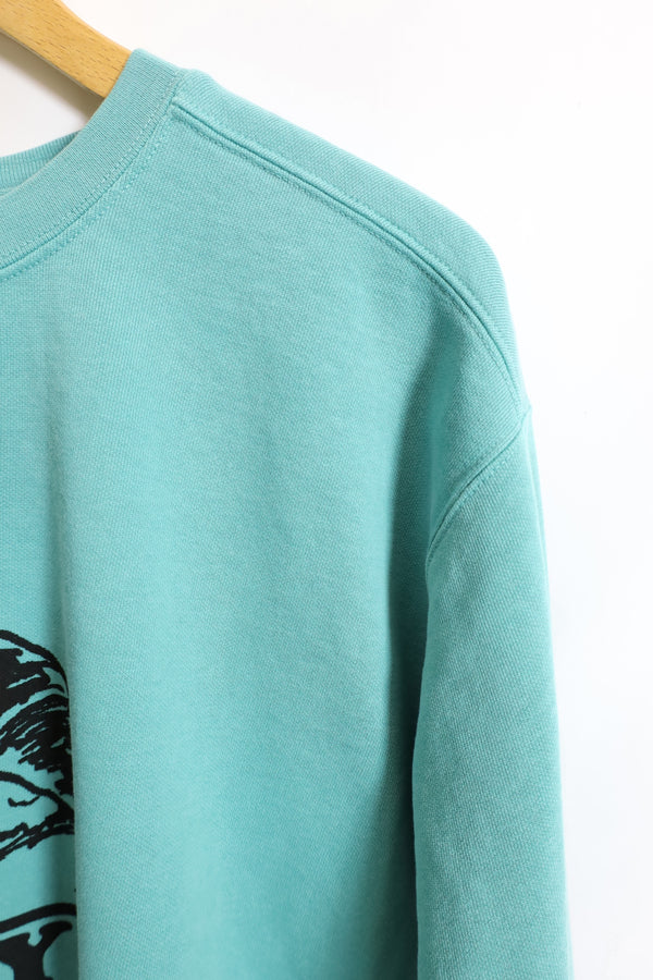 TODAY edition / Meal and City #02 CN Sweat - Turquoise