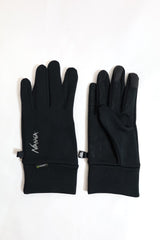 NANGA/POLARTEC POWER STRETCH GLOVES - Blk